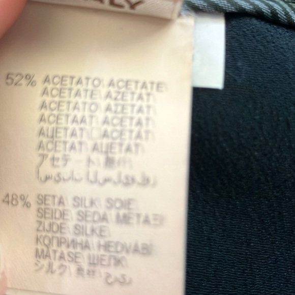 Like New Brunello Cucinelli Black Silk Pull On Trousers Pants - Picture 11 of 11